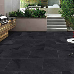 Brazilian black  - 600 X 900 MM - 20 MM Outdoor tiles (21.60 SQM)