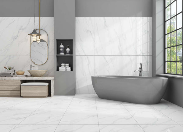 Calacatta Garima  60 x 120 CM In-Door Polished Surface Porcelain Tiles