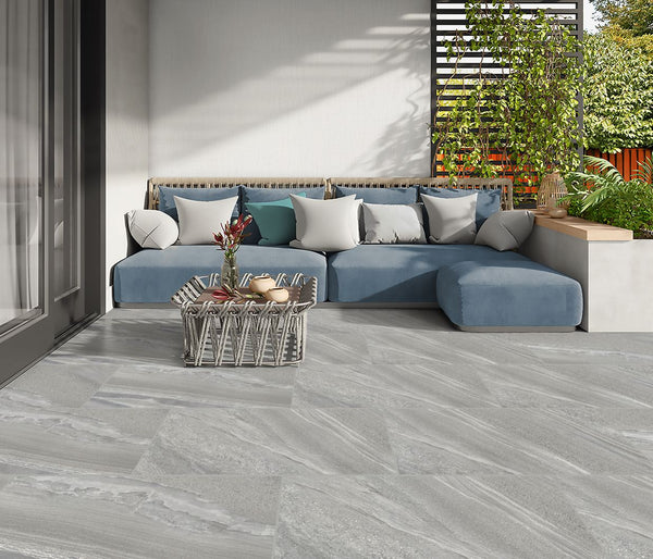 Crossover Grey - 600 X 900 MM - 20 MM Outdoor tiles (21.60 SQM)