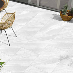 Crossover white - 600 X 900 MM - 20 MM Outdoor tiles (21.60 SQM)