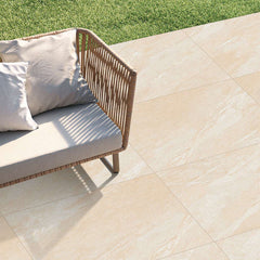 Dome Beige - 600 X 900 MM - 20 MM Outdoor tiles (21.60 SQM)