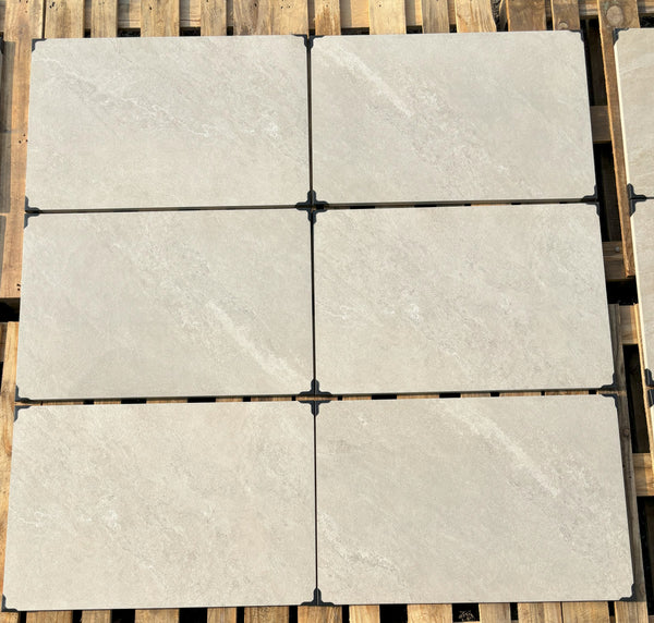 Mountain white  - 600 X 900 MM - 20 MM Outdoor tiles (21.60 SQM)