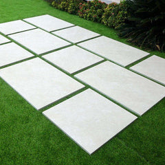 Quartz white - 600 X 900 MM - 20 MM Outdoor tiles (21.60 SQM)