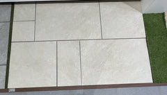 Quartz white - 600 X 900 MM - 20 MM Outdoor tiles (21.60 SQM)
